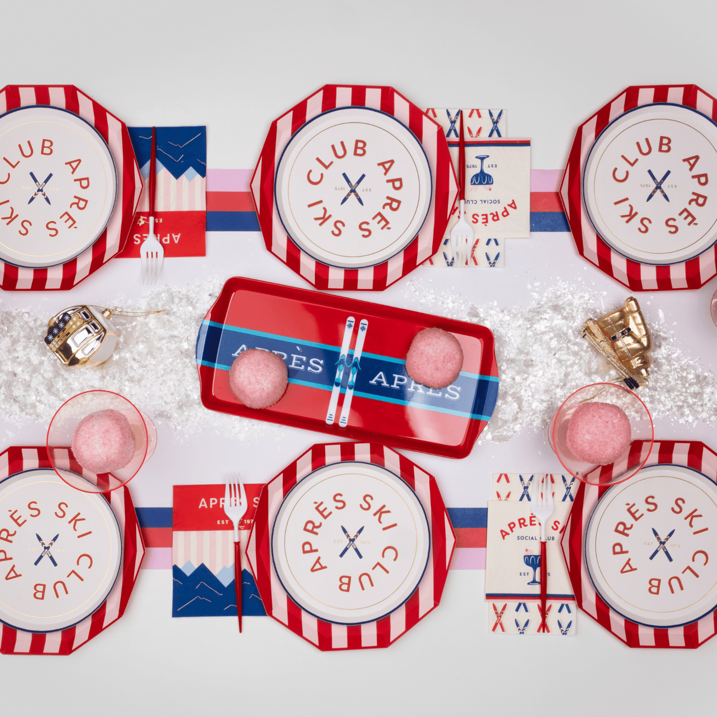 Après Ski Cocktail Napkins - Hosted by Kelly Gaudreau