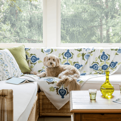 Ariel Okin Embroidered Fenimore Trellis Tablecloth - Hosted by Kelly Gaudreau