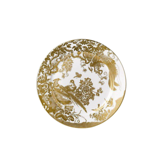 Aves Gold Salad Plate