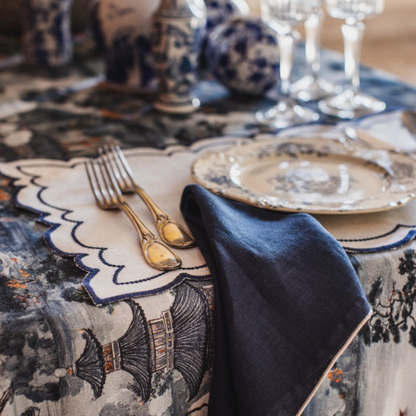 Letizia Placemat in Stain Resistant Linen - Set of 4
