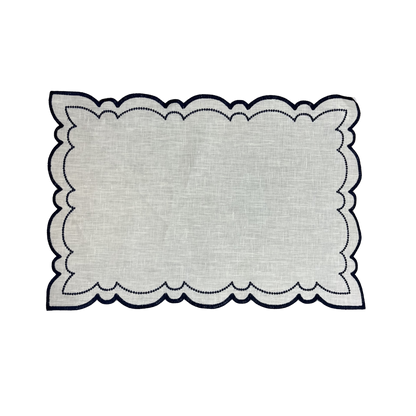 Letizia Placemat in Stain Resistant Linen - Set of 4