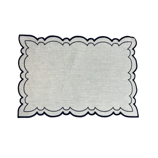 Letizia Placemat in Stain Resistant Linen - Set of 4