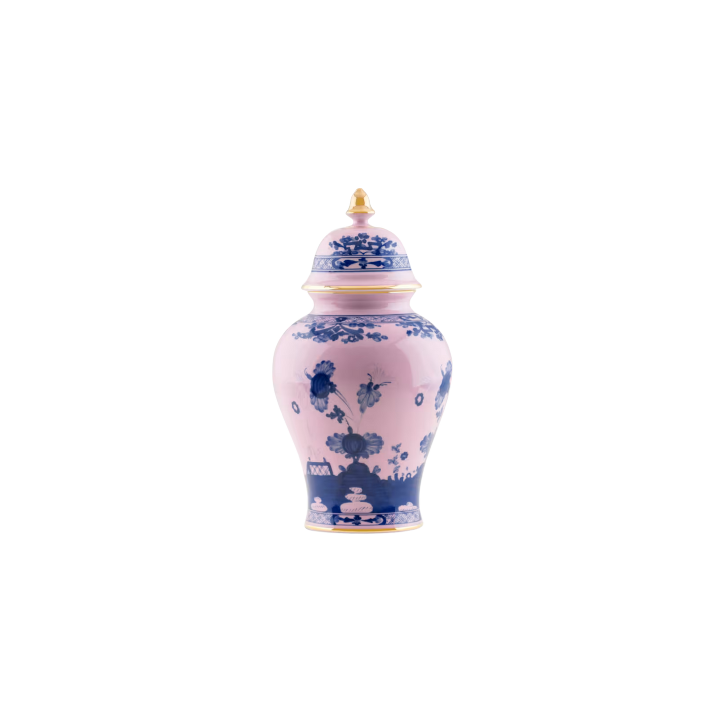 Oriente Italiano Potiche Vase with Cover