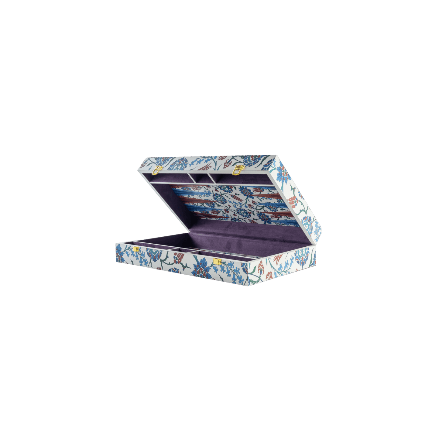 Backgammon Set in Floral - Hosted by Kelly Gaudreau