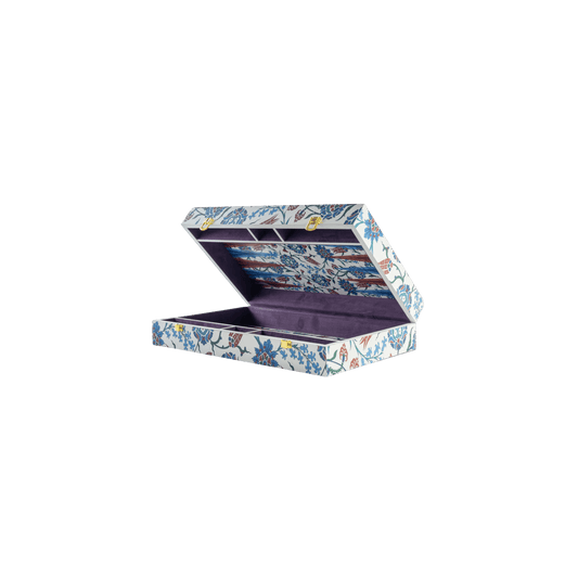 Backgammon Set in Floral - Hosted by Kelly Gaudreau