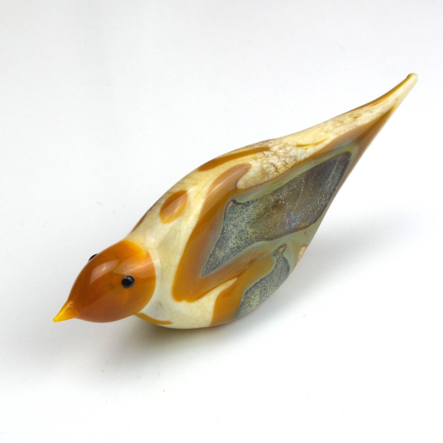 Murano Lucky Lido Bird Figurine
