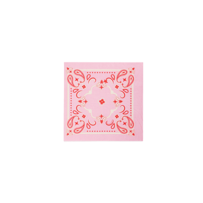 Bandana Paper Cocktail Napkins - Pack of 24 - Hosted by Kelly Gaudreau