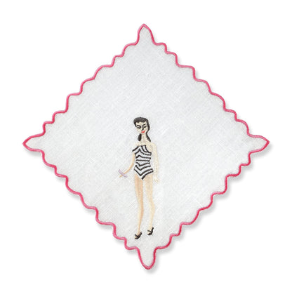 Barbie Cocktail Napkins - Set of 4