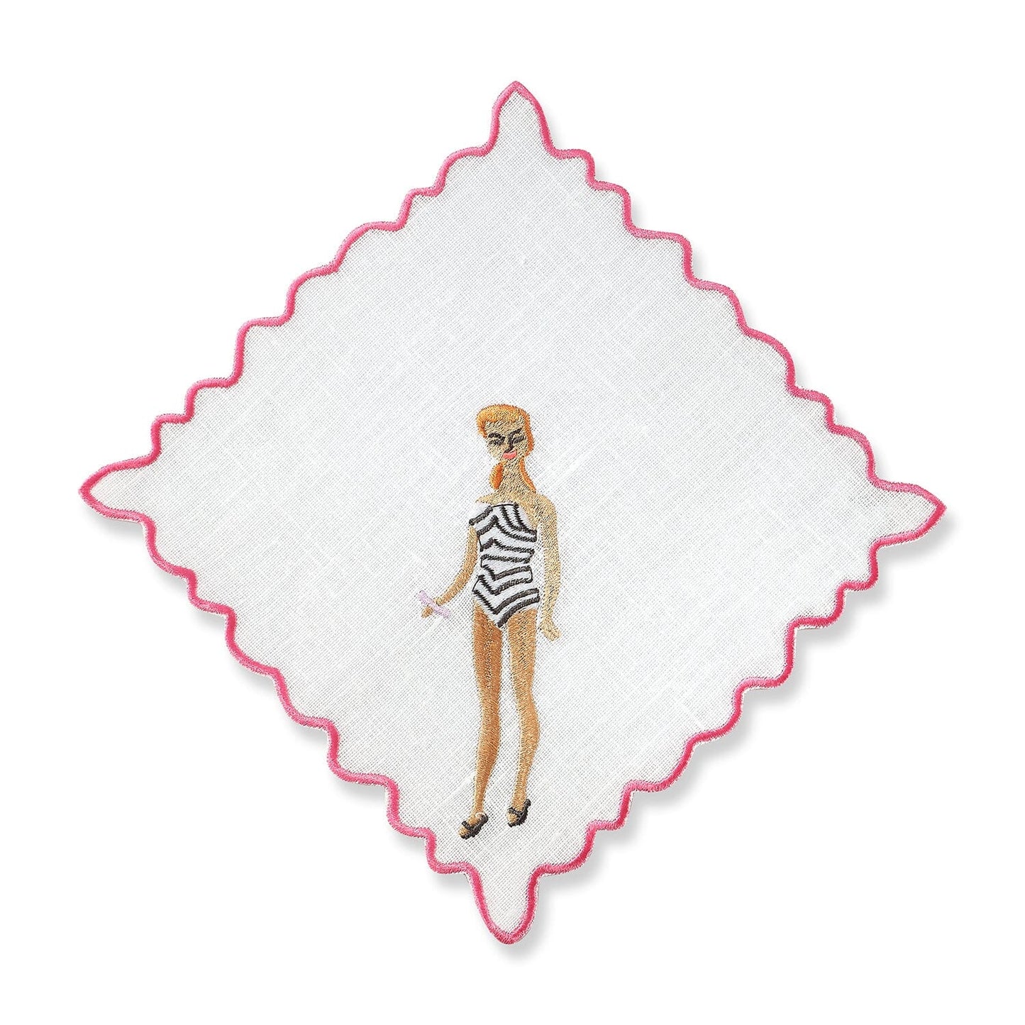 Barbie Cocktail Napkins - Set of 4