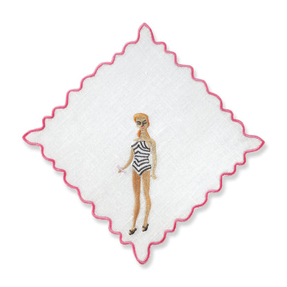 Barbie Cocktail Napkins - Set of 4