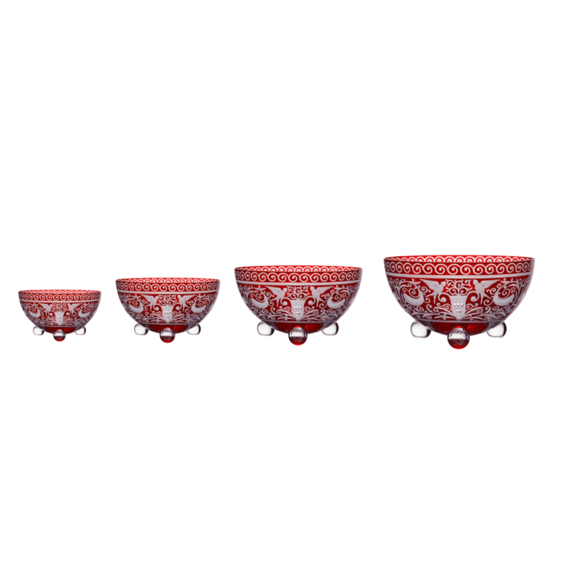 Baroko Large Nesting Bowl - Red - Hosted by Kelly Gaudreau