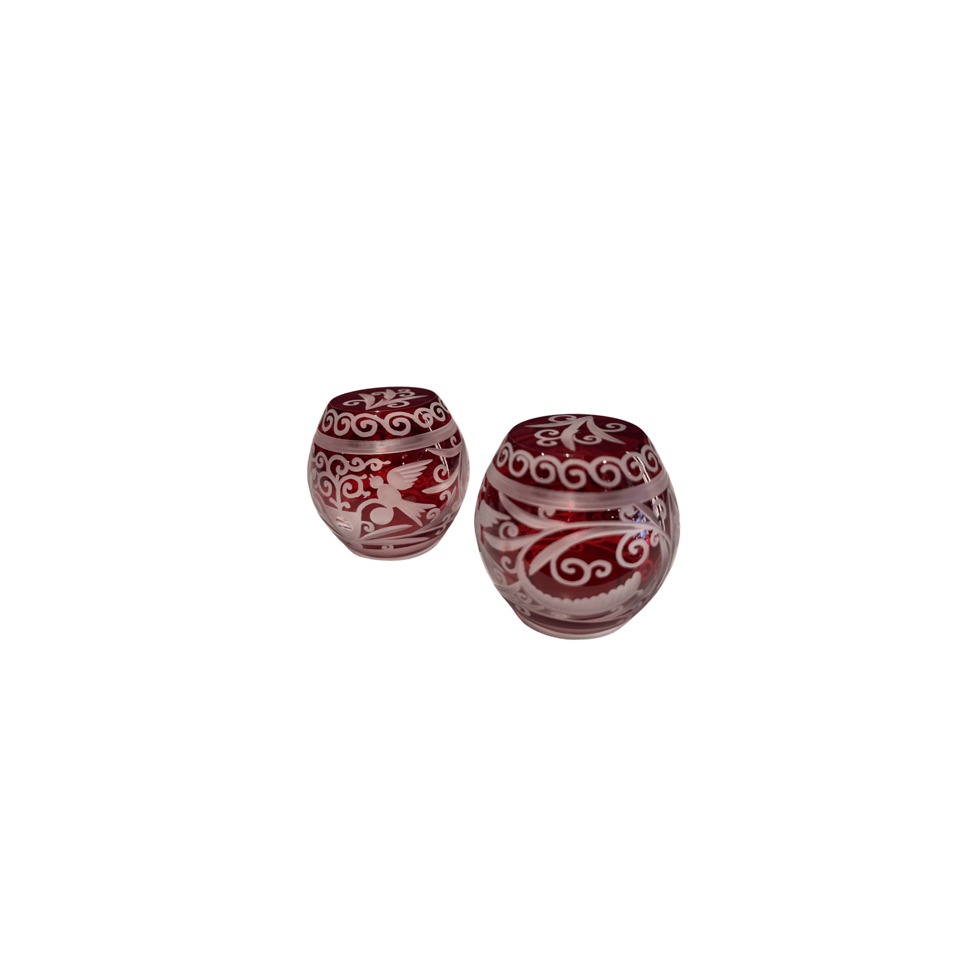 Baroko Salt & Pepper Set - Red - Hosted by Kelly Gaudreau