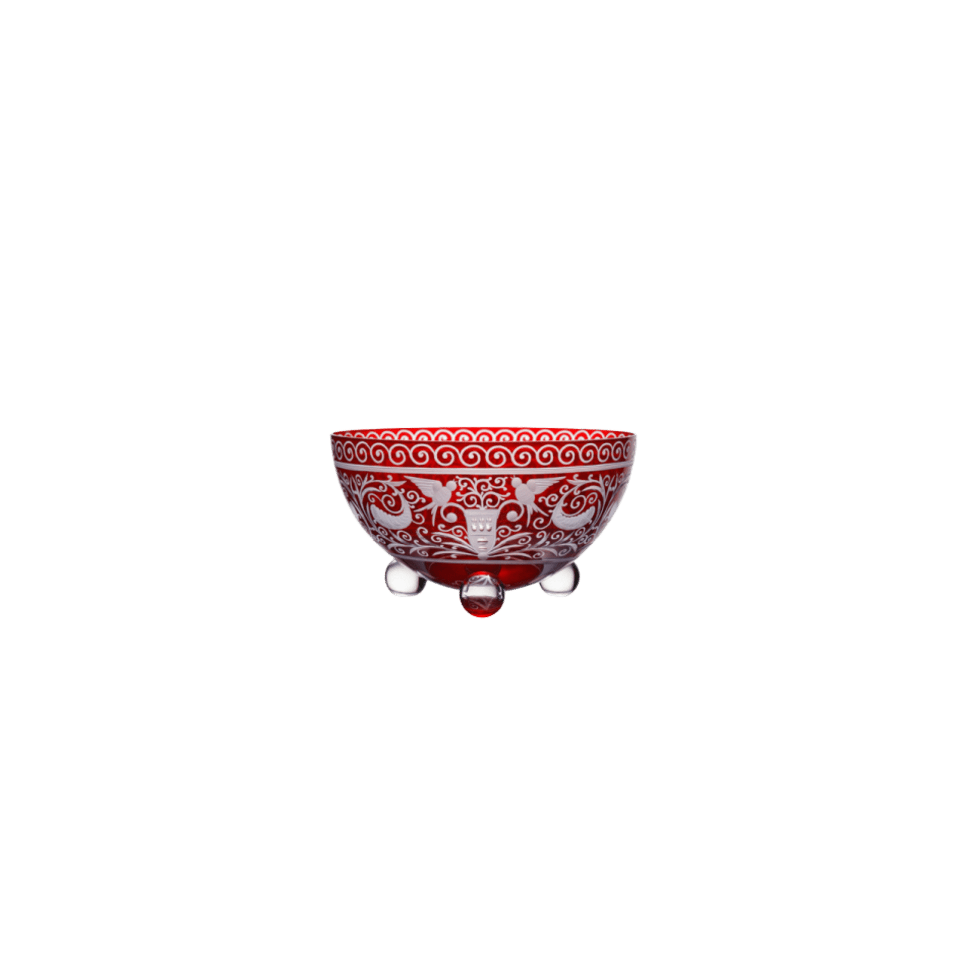 Baroko Small Nesting Bowl - Red - Hosted by Kelly Gaudreau