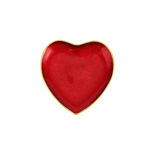 Baroque Glass Heart Plate - Hosted by Kelly Gaudreau