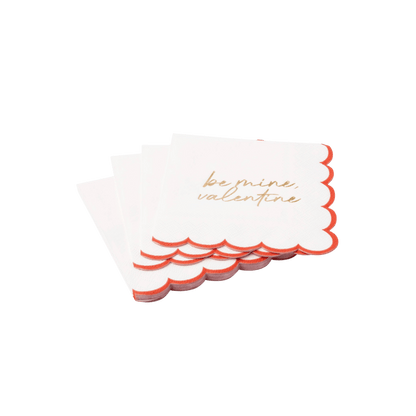 'Be Mine, Valentine' Cocktail Napkins - Set of 20 - Hosted by Kelly Gaudreau