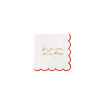 'Be Mine, Valentine' Cocktail Napkins - Set of 20 - Hosted by Kelly Gaudreau