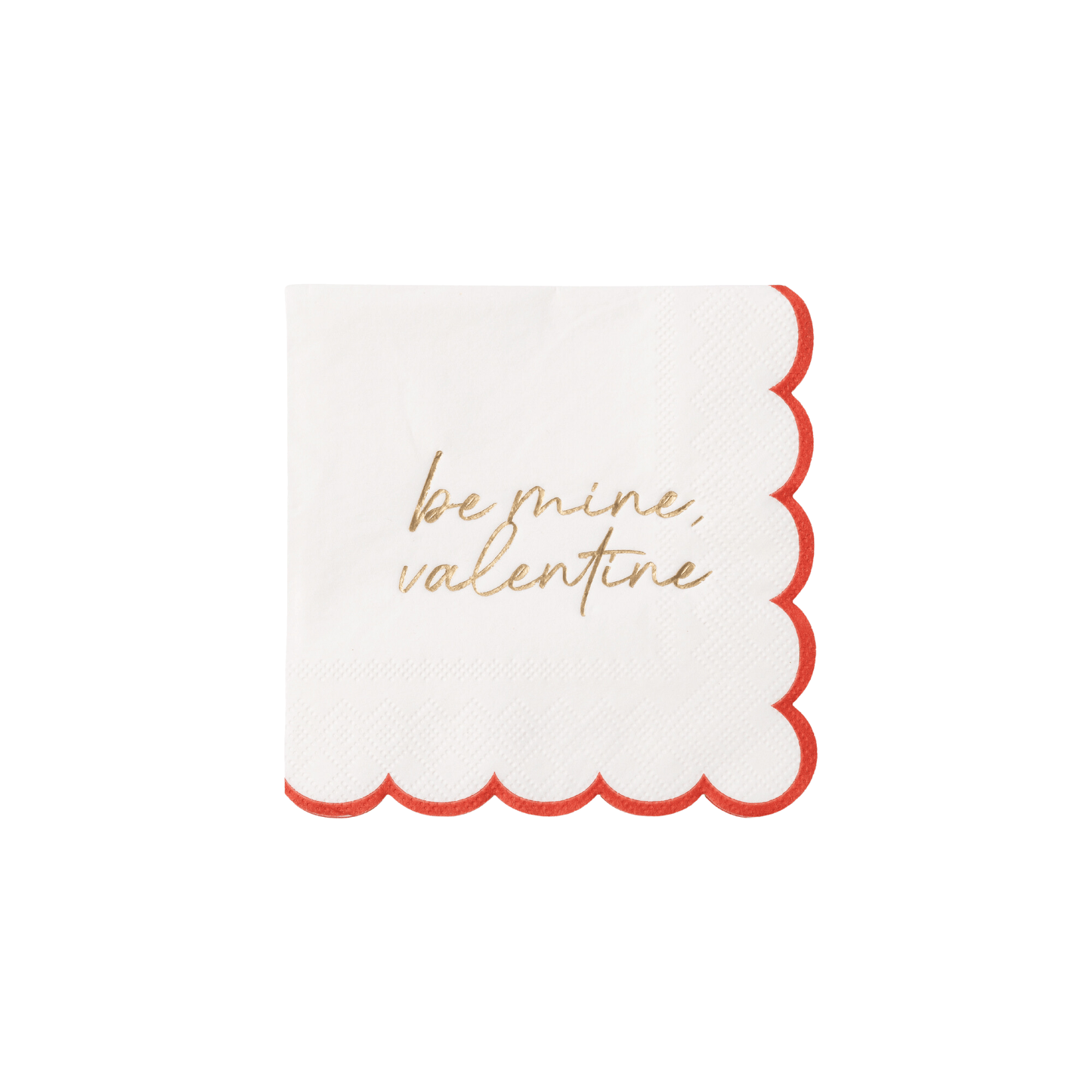 'Be Mine, Valentine' Cocktail Napkins - Set of 20 - Hosted by Kelly Gaudreau