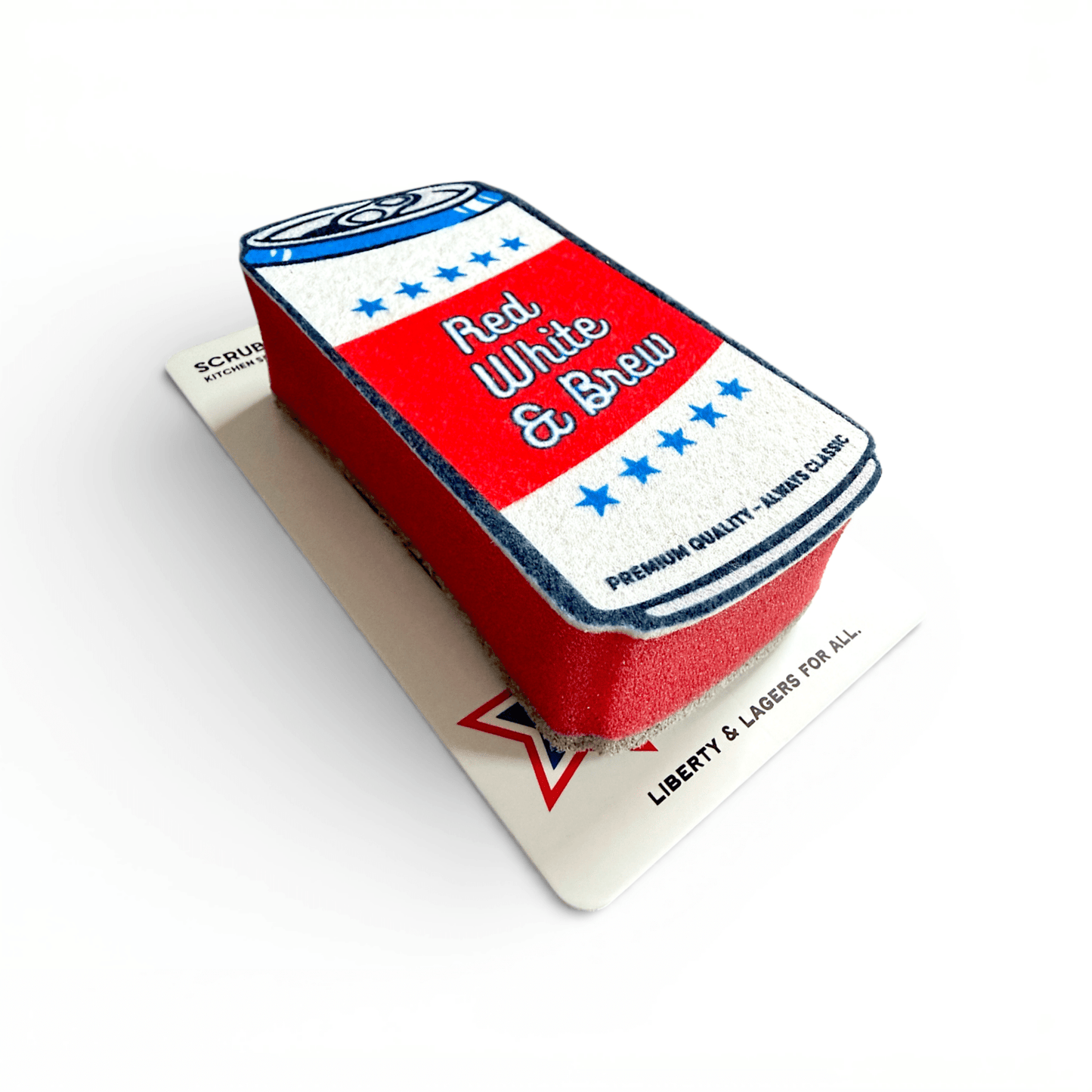 Beer Scrubbly™ - Patriotic Red - Hosted by Kelly Gaudreau