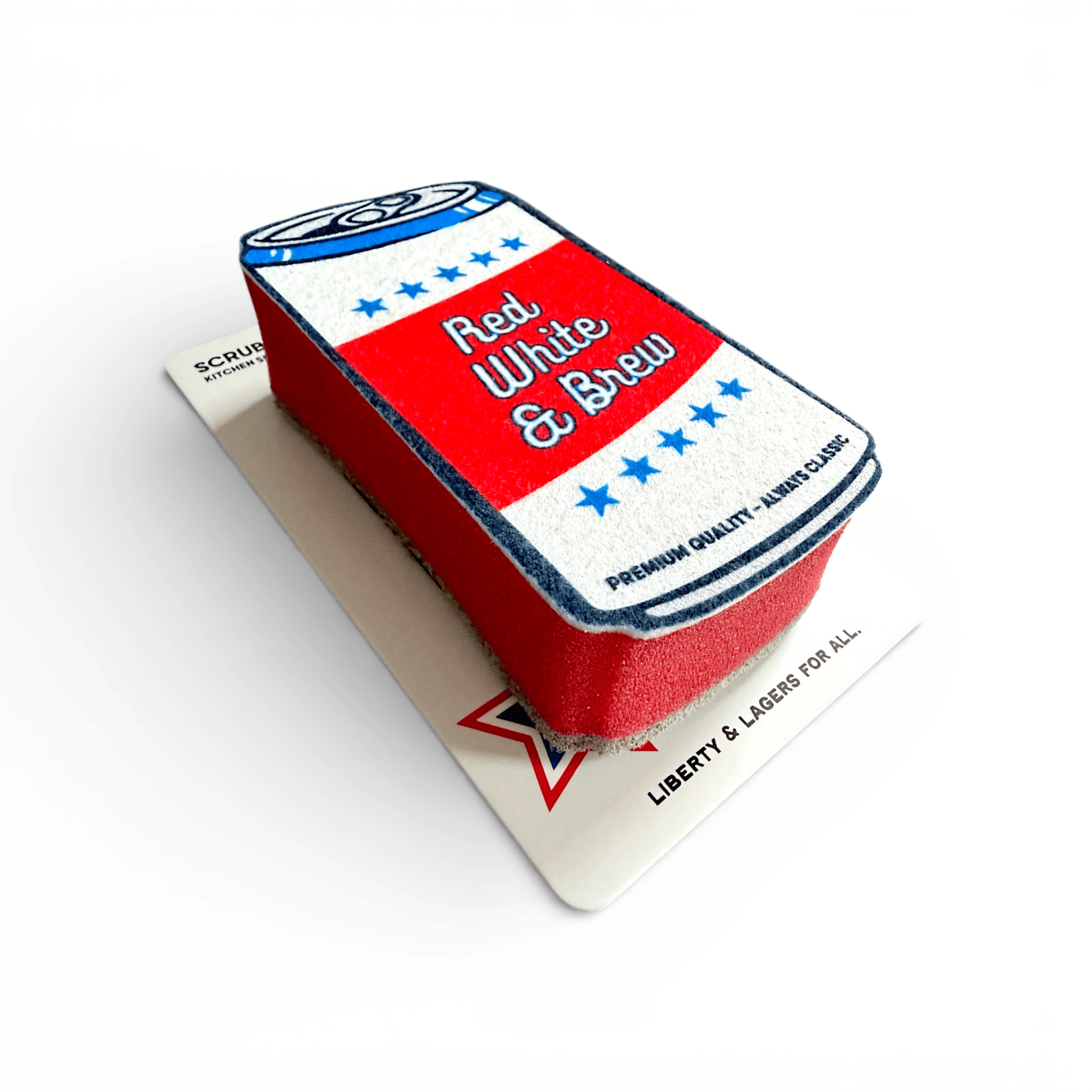 Beer Scrubbly™ - Patriotic Red - Hosted by Kelly Gaudreau