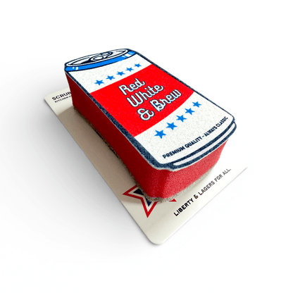 Beer Scrubbly™ - Patriotic Red - Hosted by Kelly Gaudreau