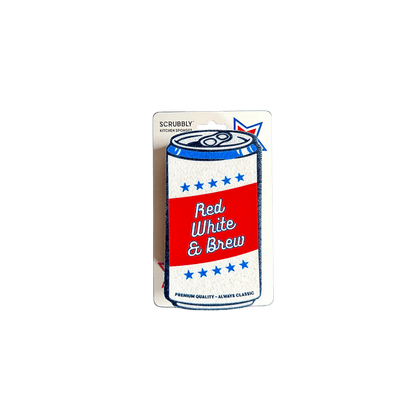 Beer Scrubbly™ - Patriotic Red - Hosted by Kelly Gaudreau