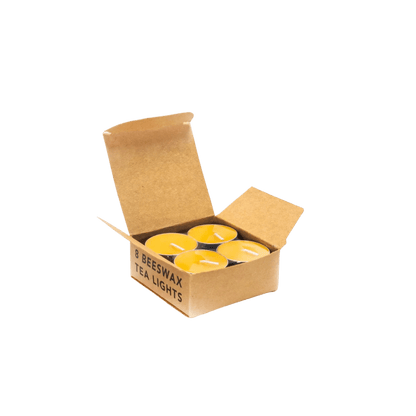Beeswax Tea Lights - Set of 8 - Hosted by Kelly Gaudreau