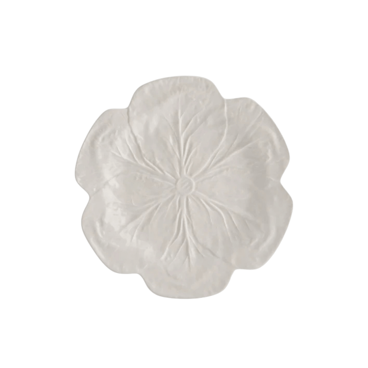 Beige Cabbage Dinner Plate - Hosted by Kelly Gaudreau