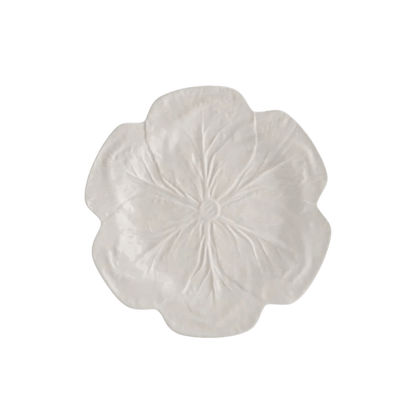 Beige Cabbage Dinner Plate - Hosted by Kelly Gaudreau