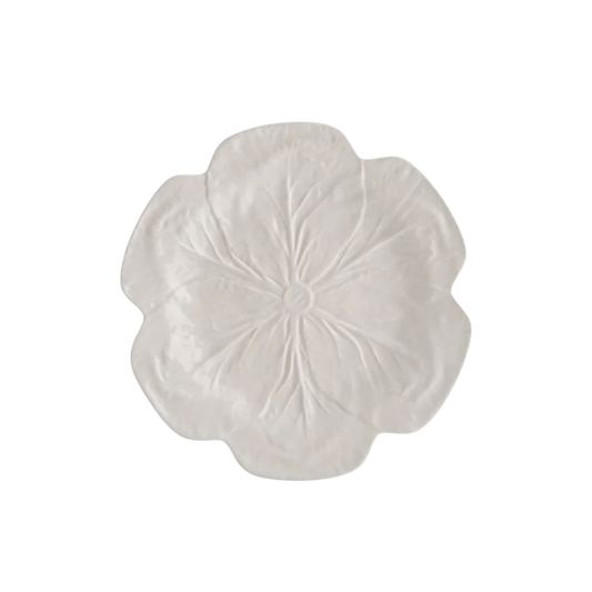 Beige Cabbage Dinner Plate - Hosted by Kelly Gaudreau