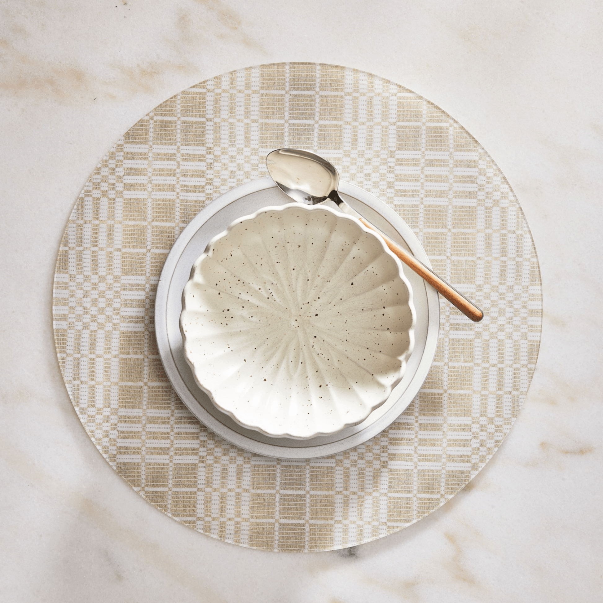 Benedict Geometric Placemat - Set of 4 - Hosted by Kelly Gaudreau
