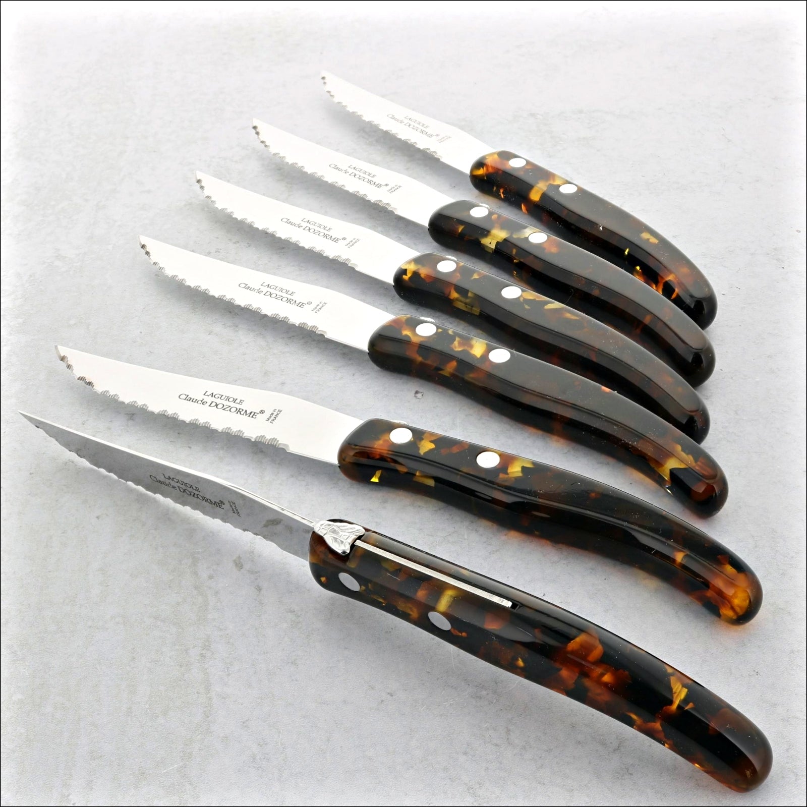 Berlingot 6 - Piece Steak Knife Box Set - Hosted by Kelly Gaudreau