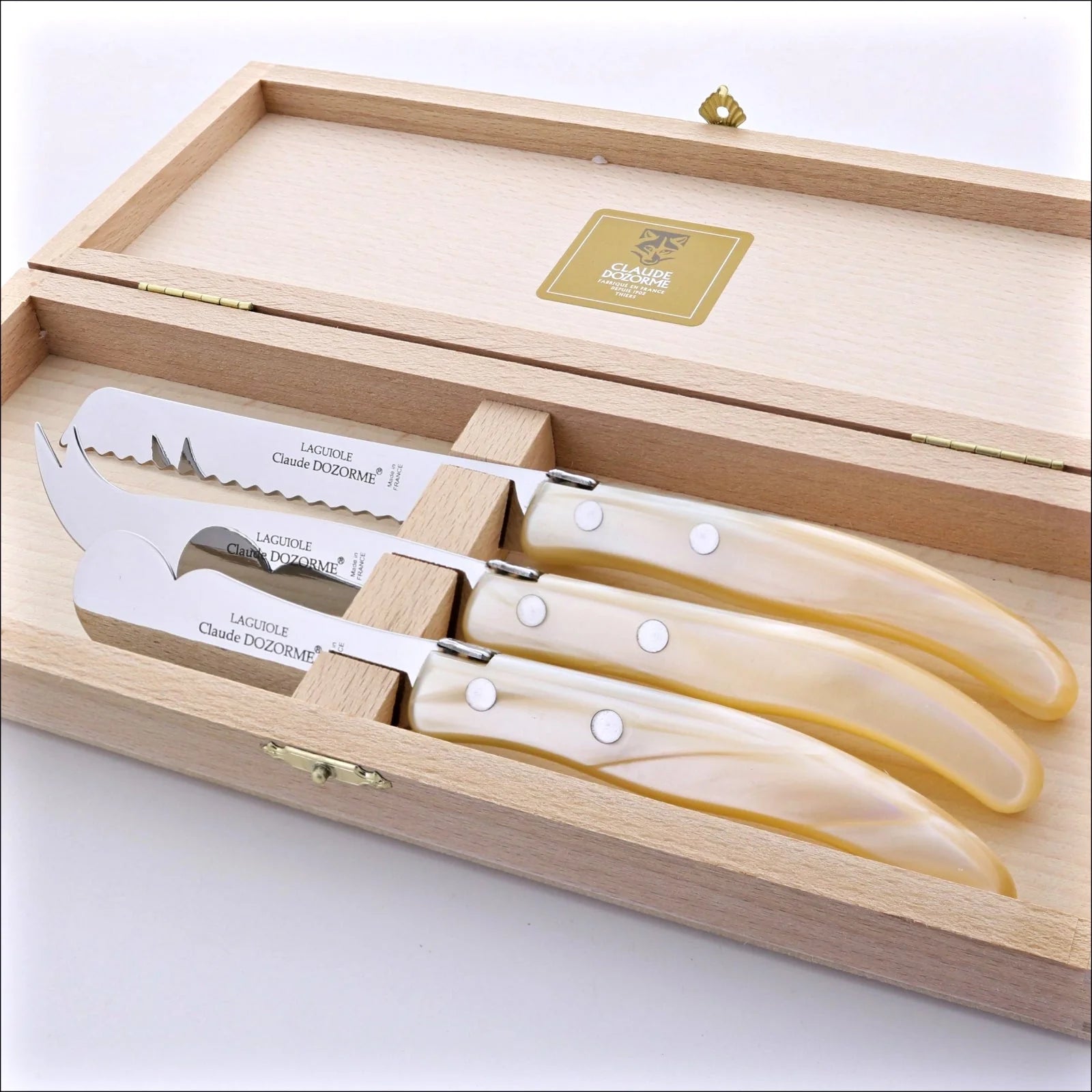Berlingot Laguiole 3 - Piece Breakfast Set - Natural - Hosted by Kelly Gaudreau