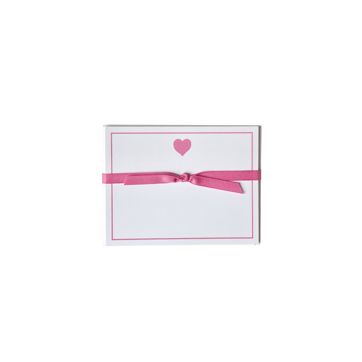 Big Heart in Pink Note Card Set - Hosted by Kelly Gaudreau