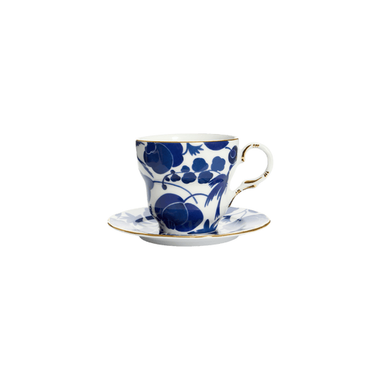 Big Mama Mug and Saucer in Wildbird Blue - Hosted by Kelly Gaudreau