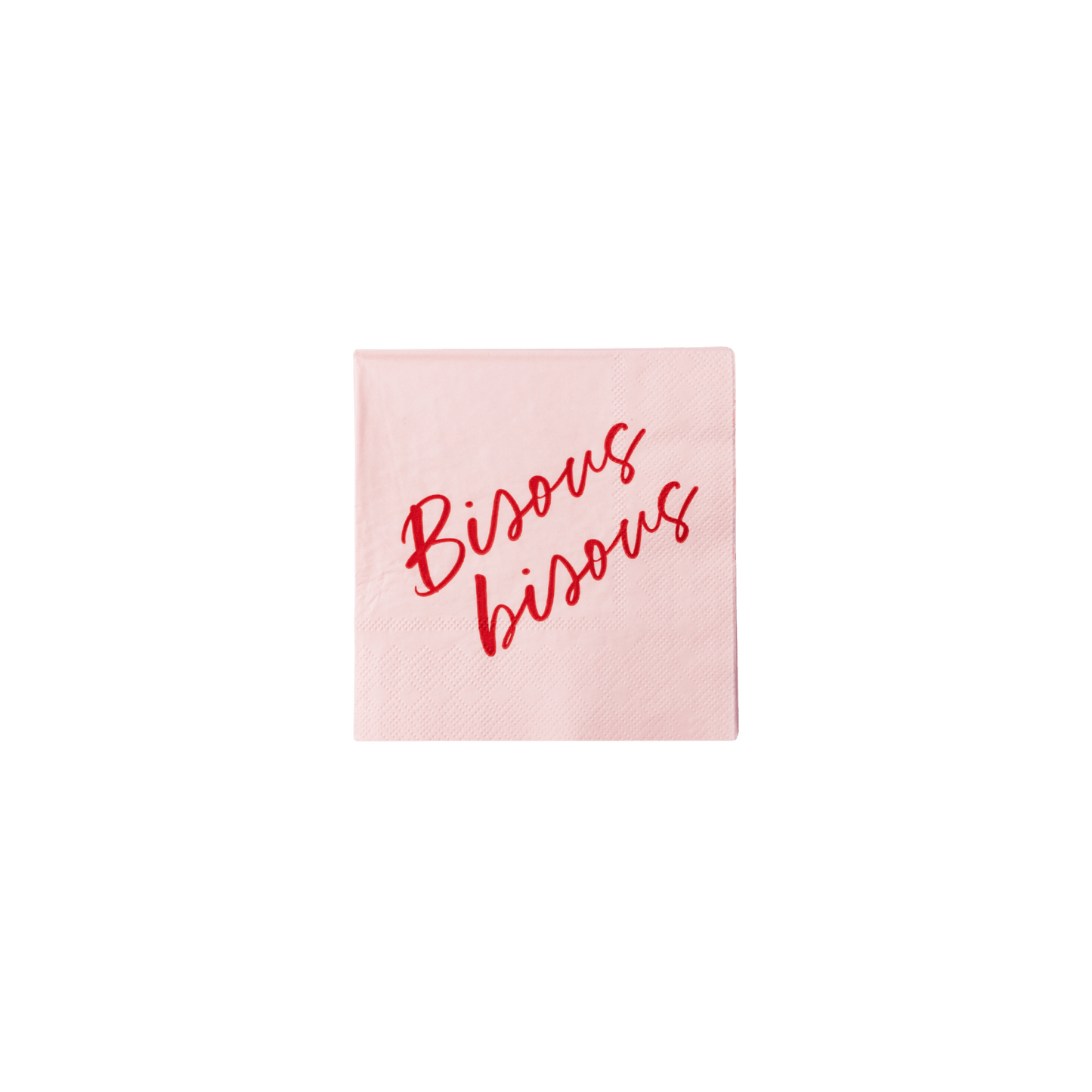 Bisous Bisous Cocktail Napkins - Pack of 20 - Hosted by Kelly Gaudreau
