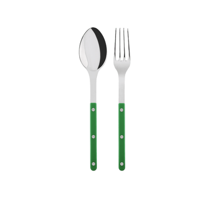 Bistrot Solid 2 Piece Serving Set in Garden Green - Hosted by Kelly Gaudreau