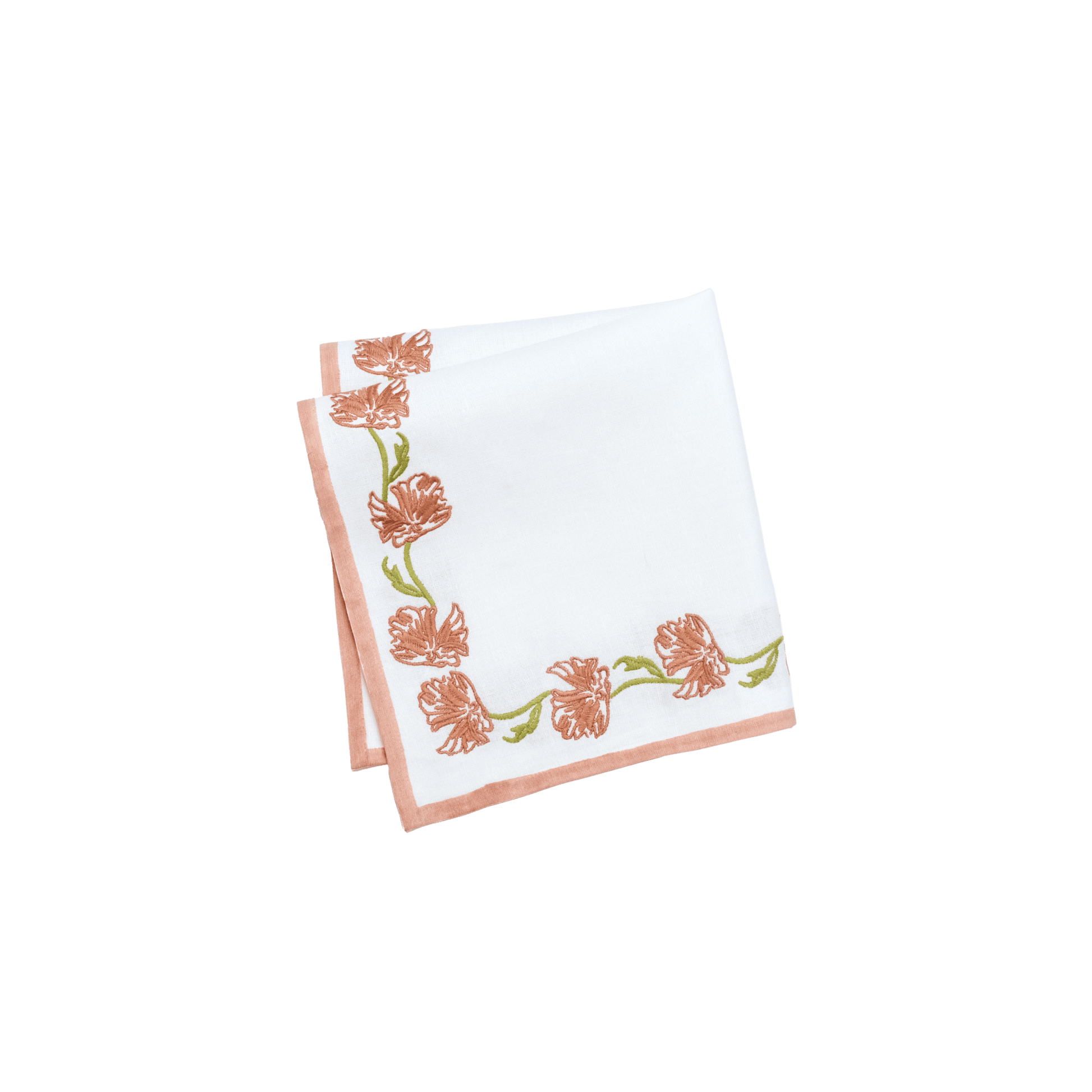 Blossom Embroidered Napkins - Set of 4 - Hosted by Kelly Gaudreau