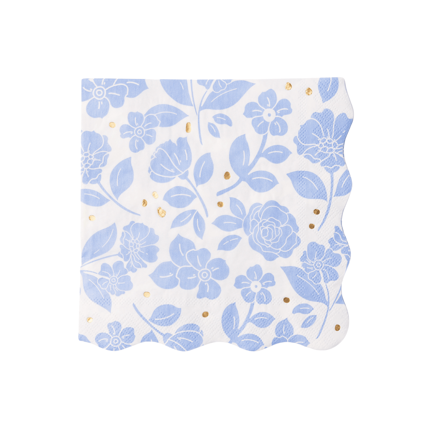 Blue Belle Floral Dinner Napkins – Set of 20 - Hosted by Kelly Gaudreau