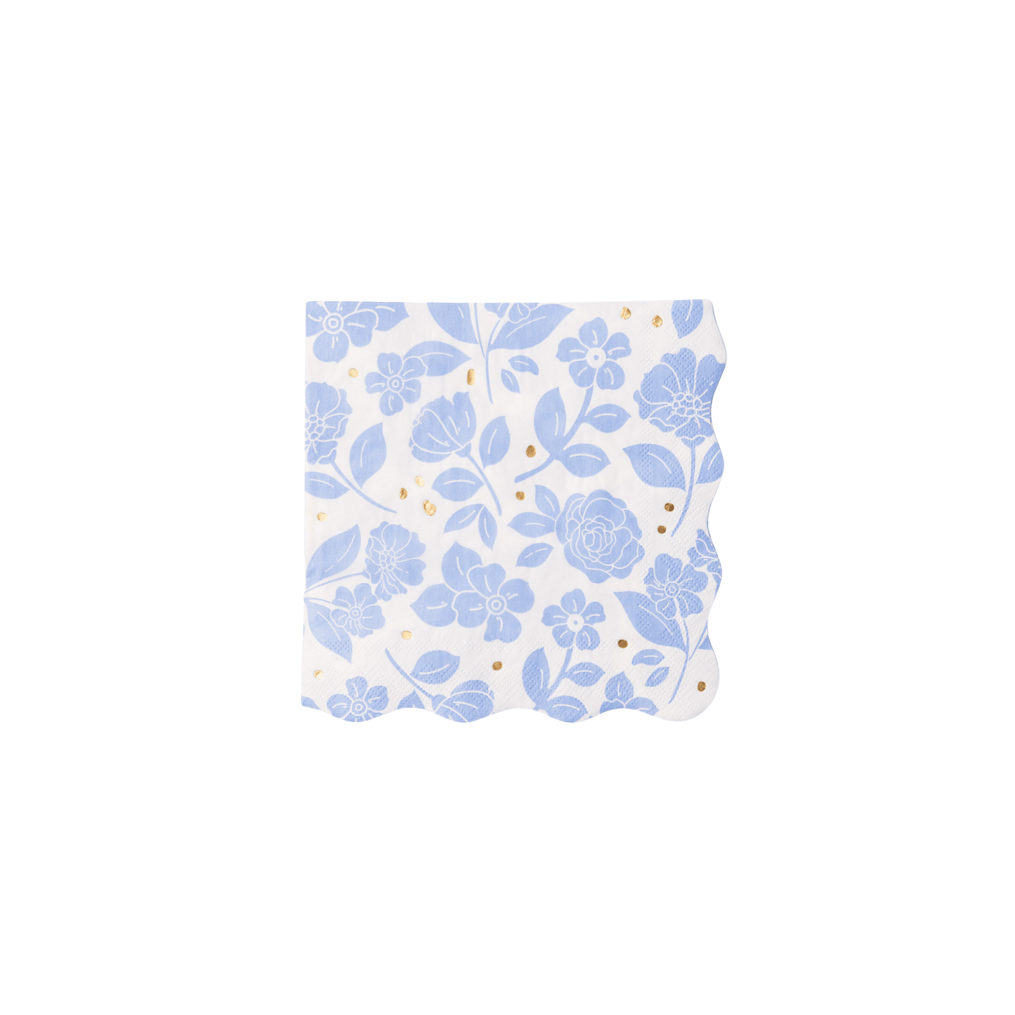 Blue Belle Floral Dinner Napkins – Set of 20 - Hosted by Kelly Gaudreau