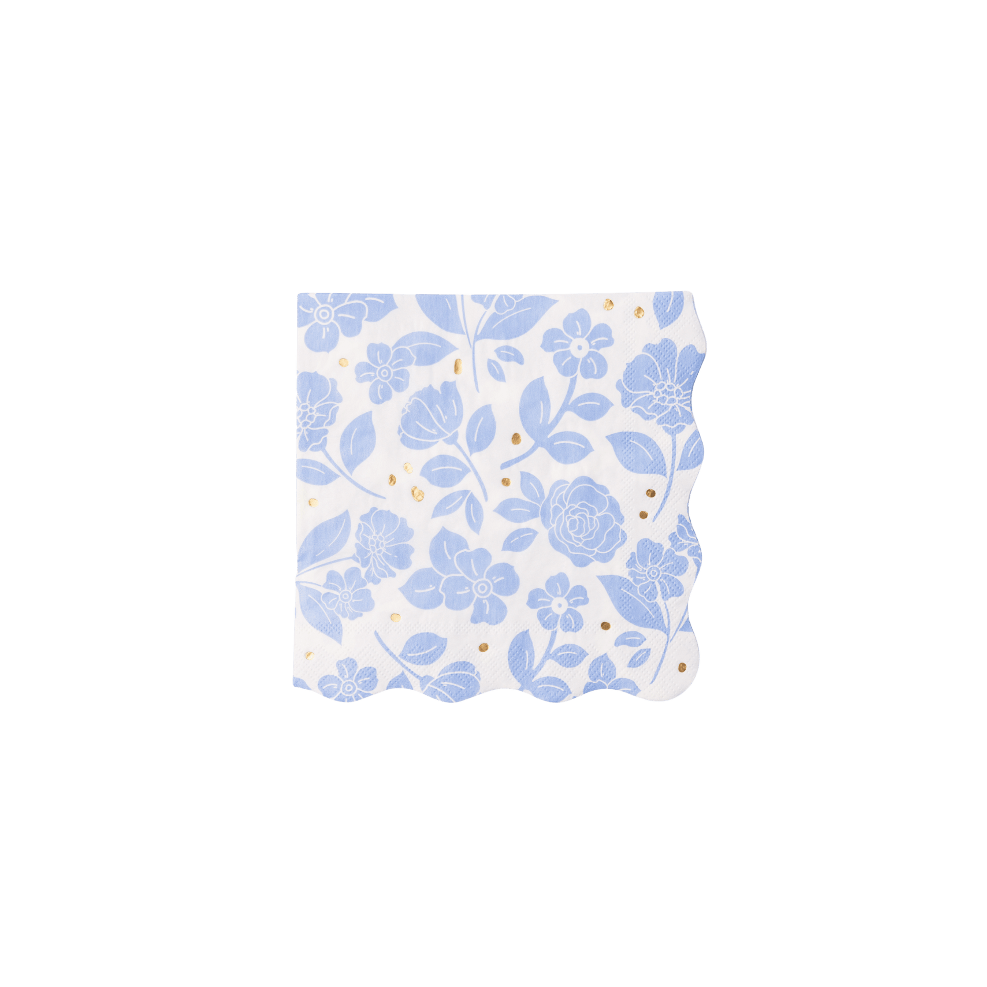 Blue Belle Floral Dinner Napkins – Set of 20 - Hosted by Kelly Gaudreau