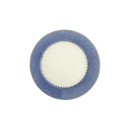 Blue Lace Dessert Plate - Hosted by Kelly Gaudreau