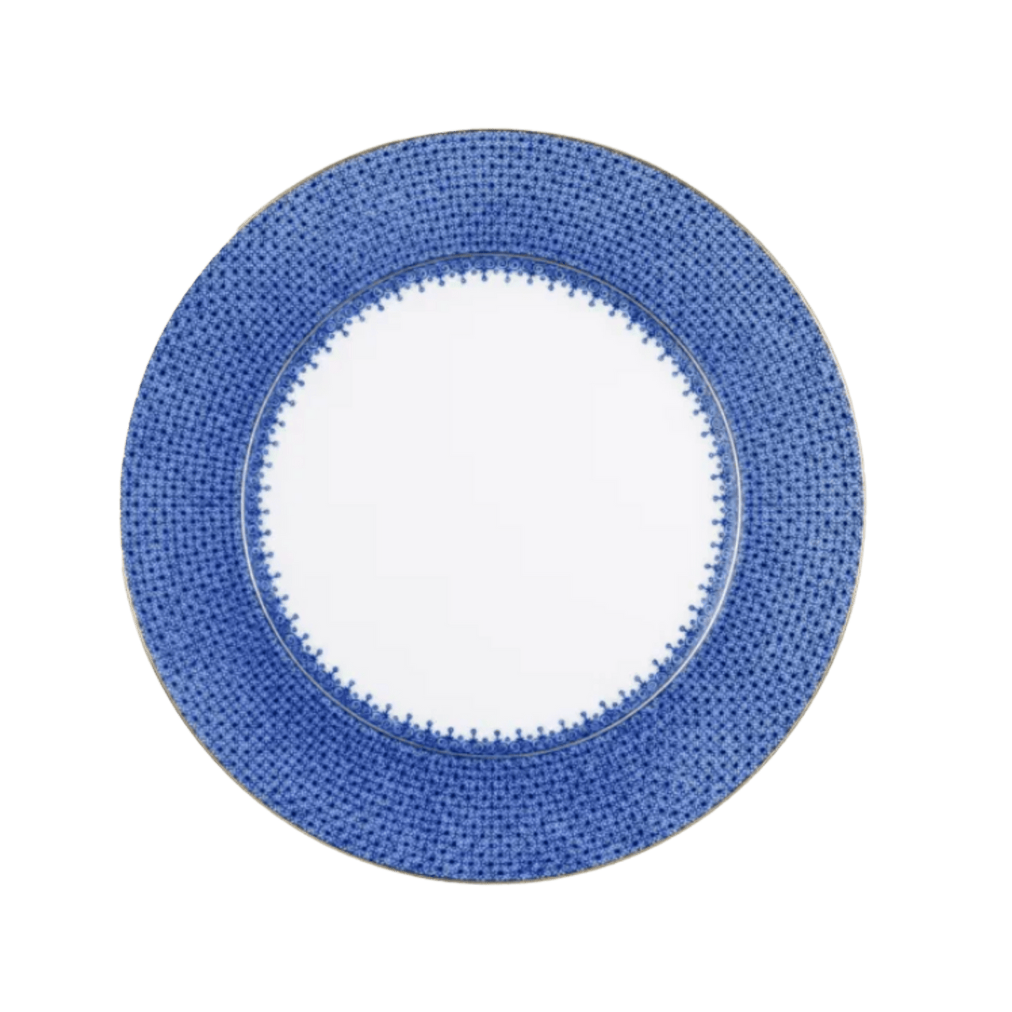 Blue Lace Service Plate - Hosted by Kelly Gaudreau