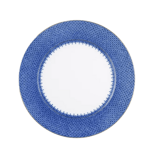 Blue Lace Service Plate - Hosted by Kelly Gaudreau