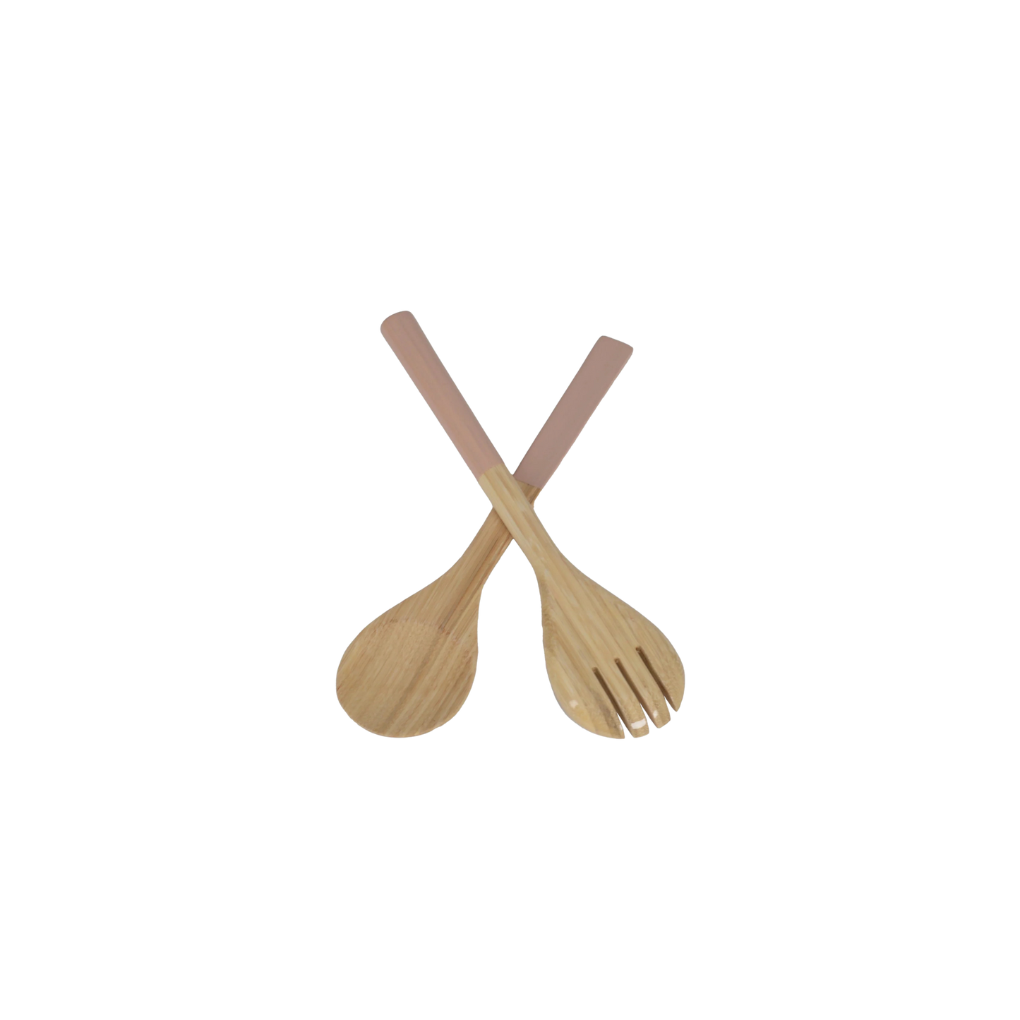 Small Bamboo Salad Servers
