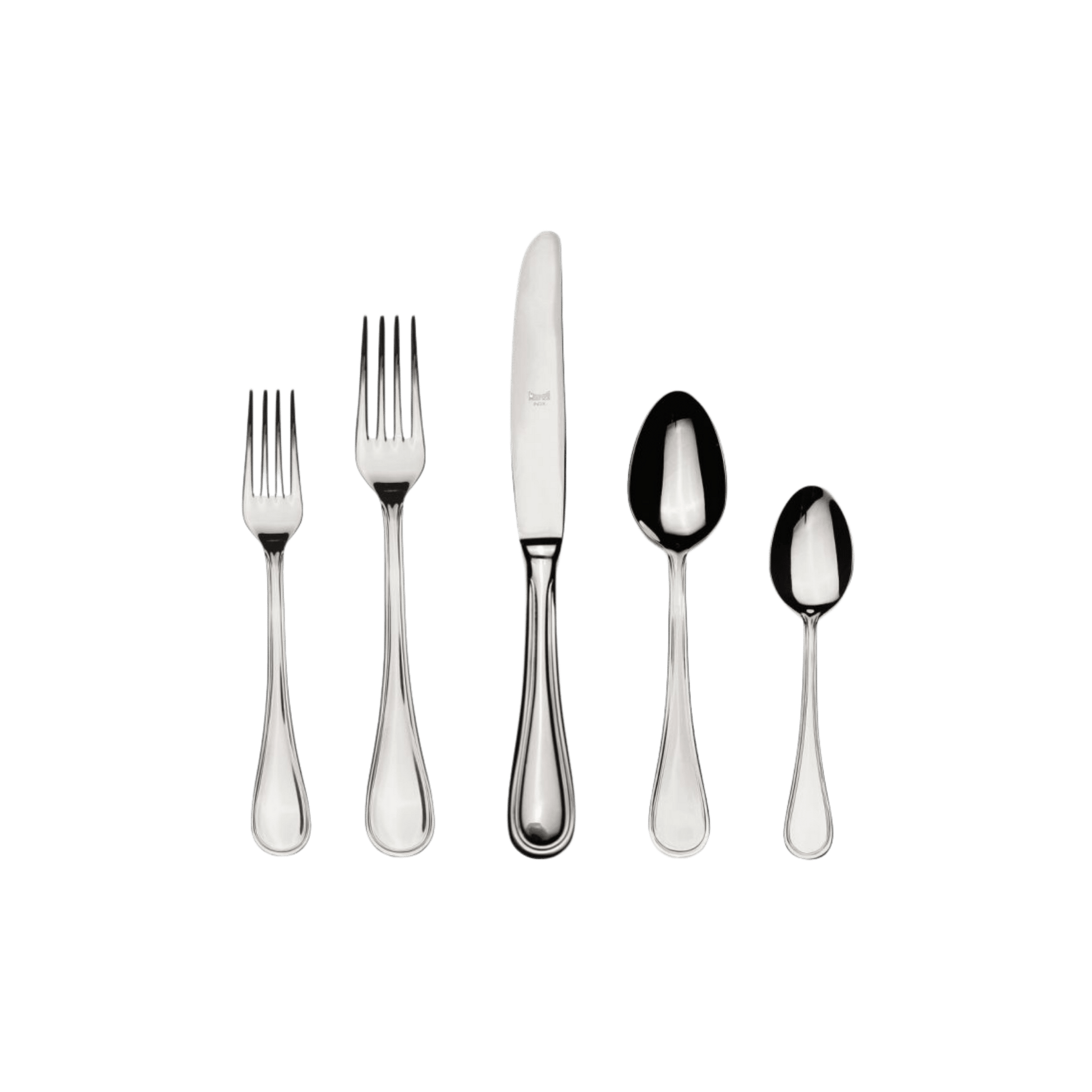 Boheme Mirror Stainless Steel 5 Piece Flatware Set - Hosted by Kelly Gaudreau