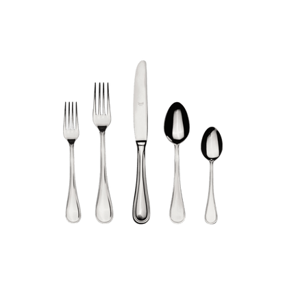Boheme Mirror Stainless Steel 5 Piece Flatware Set - Hosted by Kelly Gaudreau