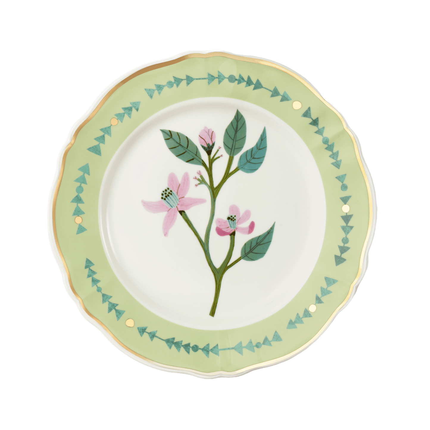 Botanica Green Dinner plate - Hosted by Kelly Gaudreau