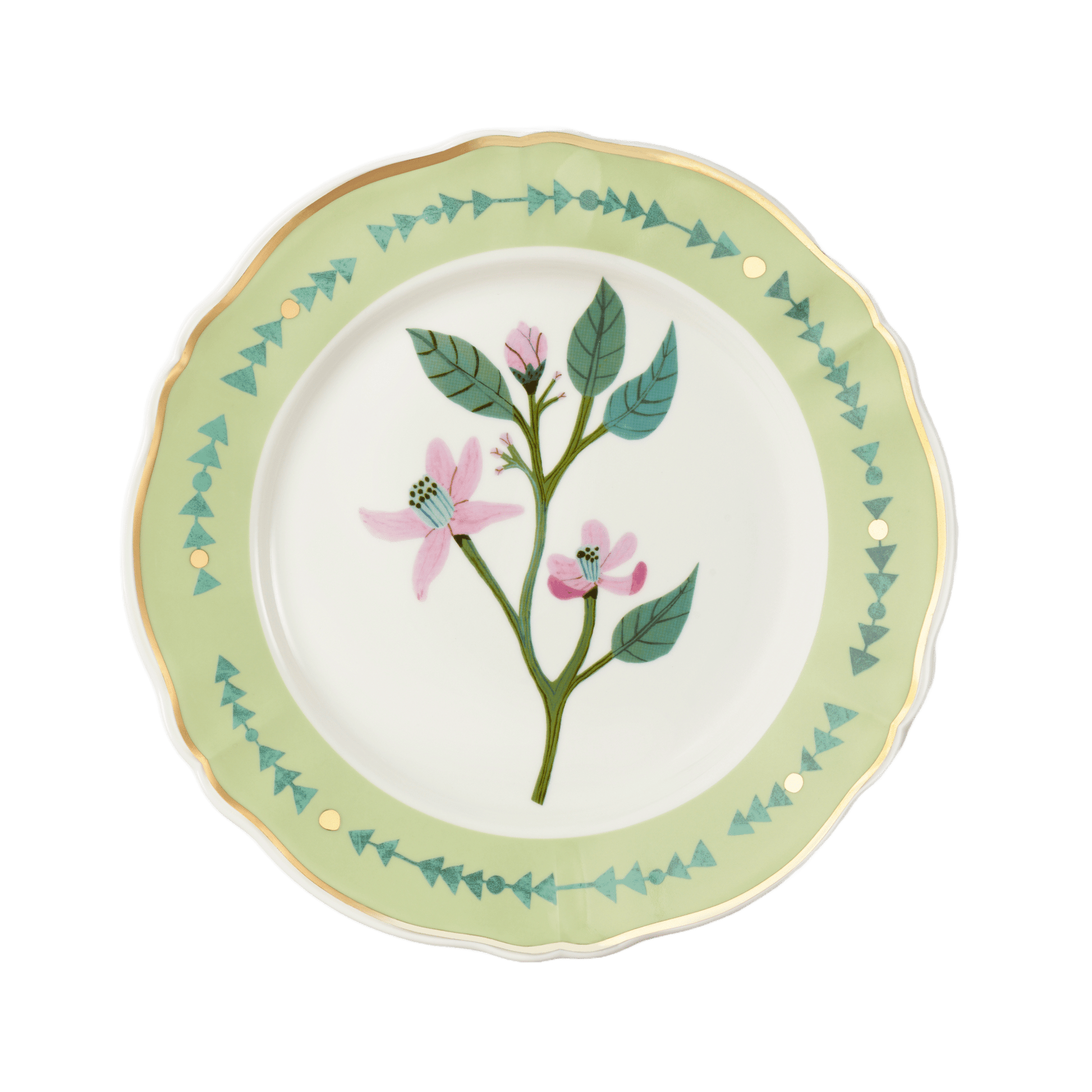 Botanica Green Dinner plate - Hosted by Kelly Gaudreau