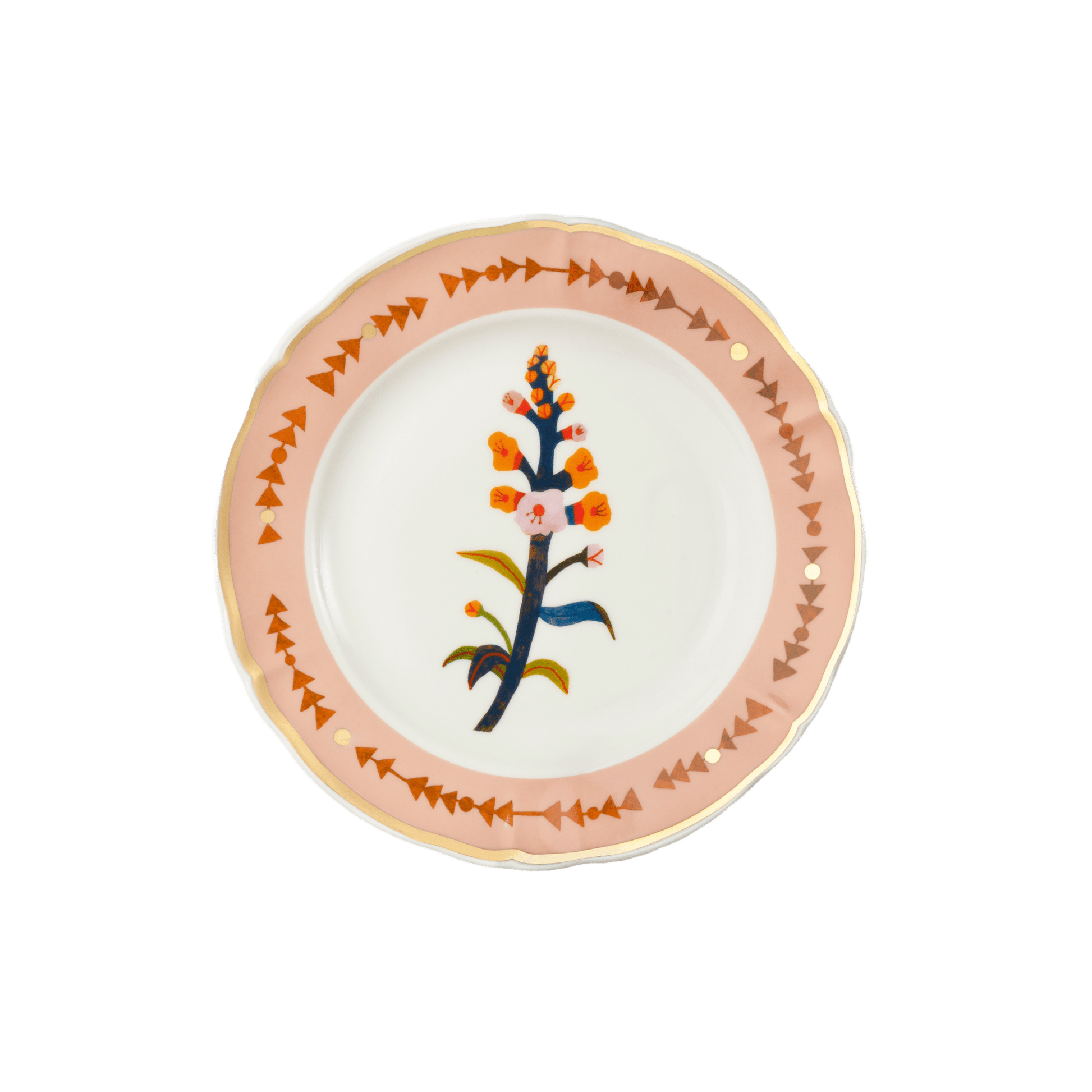 Botanica Pink Dessert plate - Hosted by Kelly Gaudreau