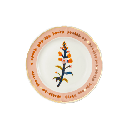 Botanica Pink Dessert plate - Hosted by Kelly Gaudreau